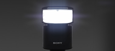 Hình ảnh đèn flash chiếu sáng phía trước