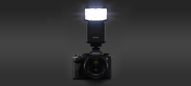 Hình ảnh đèn flash chiếu sáng phía trước