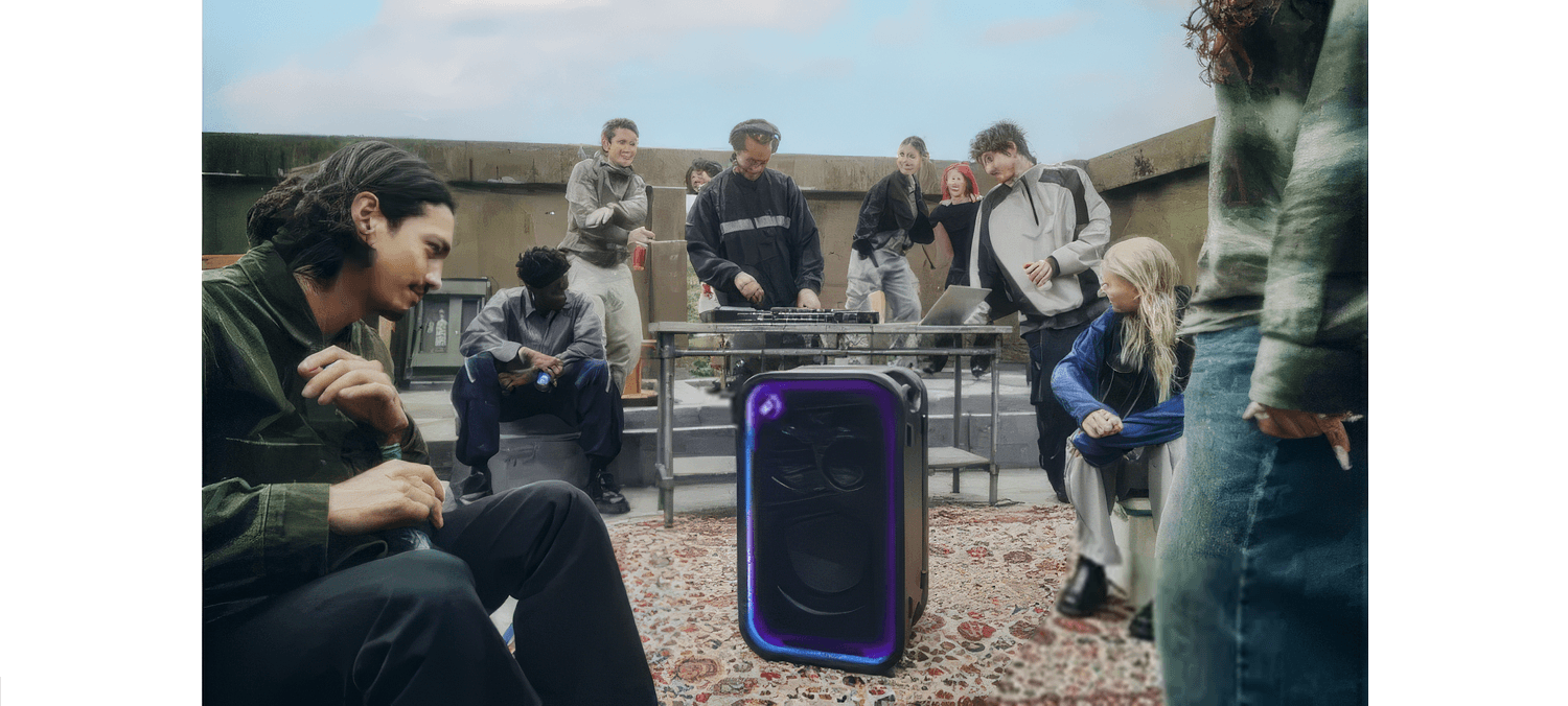 Lấp đầy không gian với công nghệ 360º Party Sound